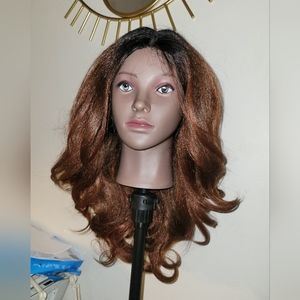 Lace front wig